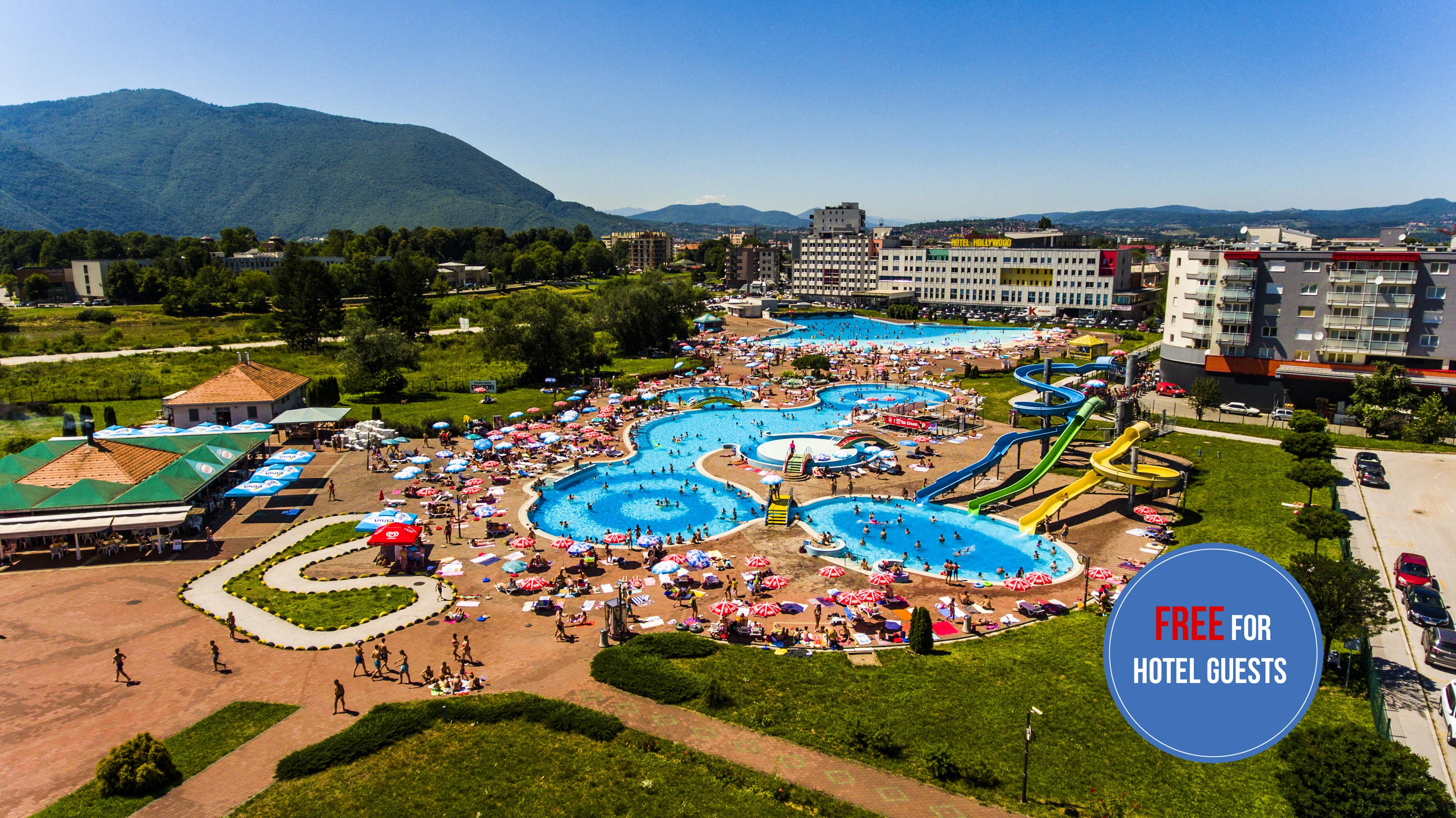Hotel Hills Sarajevo Congress & Thermal Spa Resort Илиджа Экстерьер фото Aquapark Podgorica